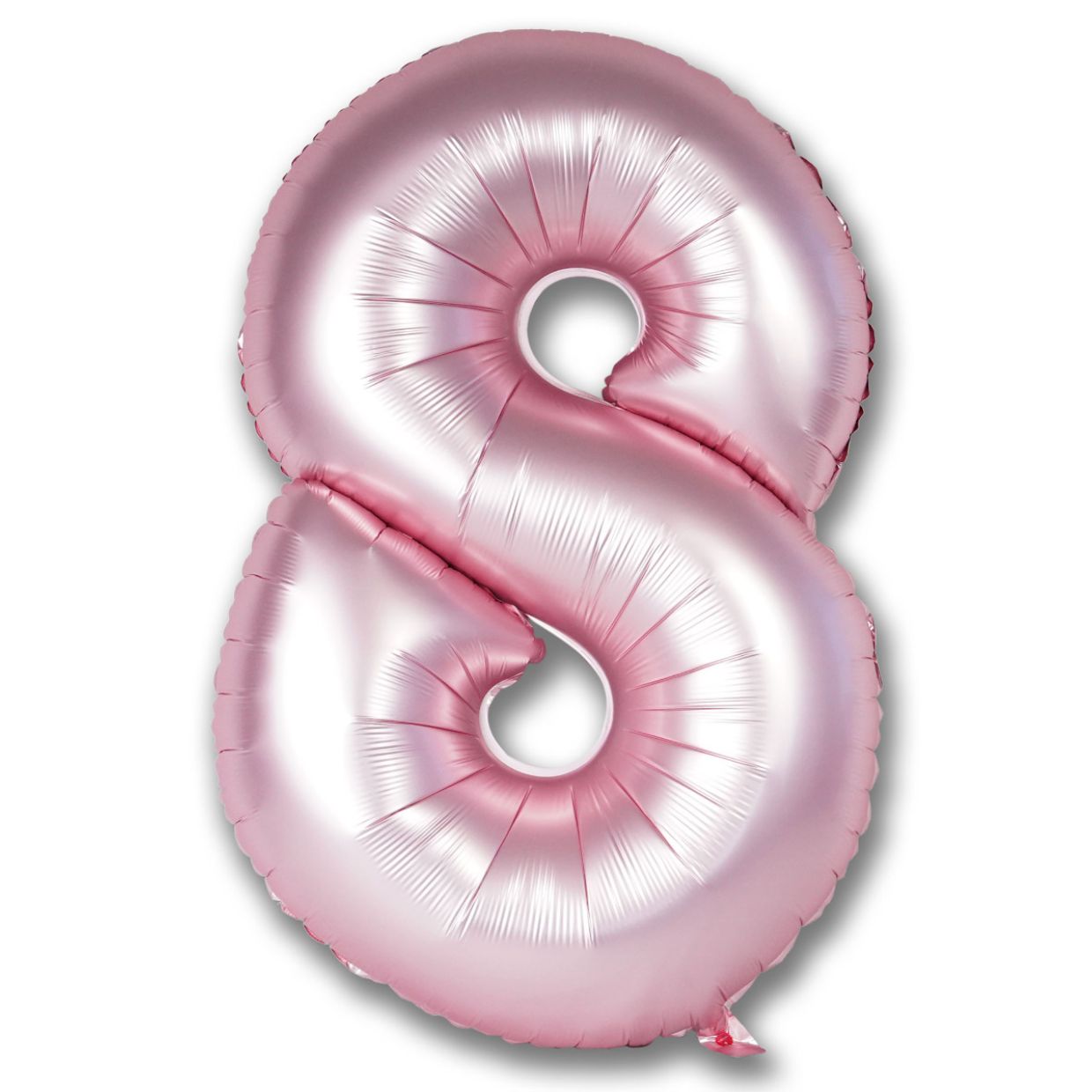 Helium Balloons 86cm Foil Number | Light Pink
