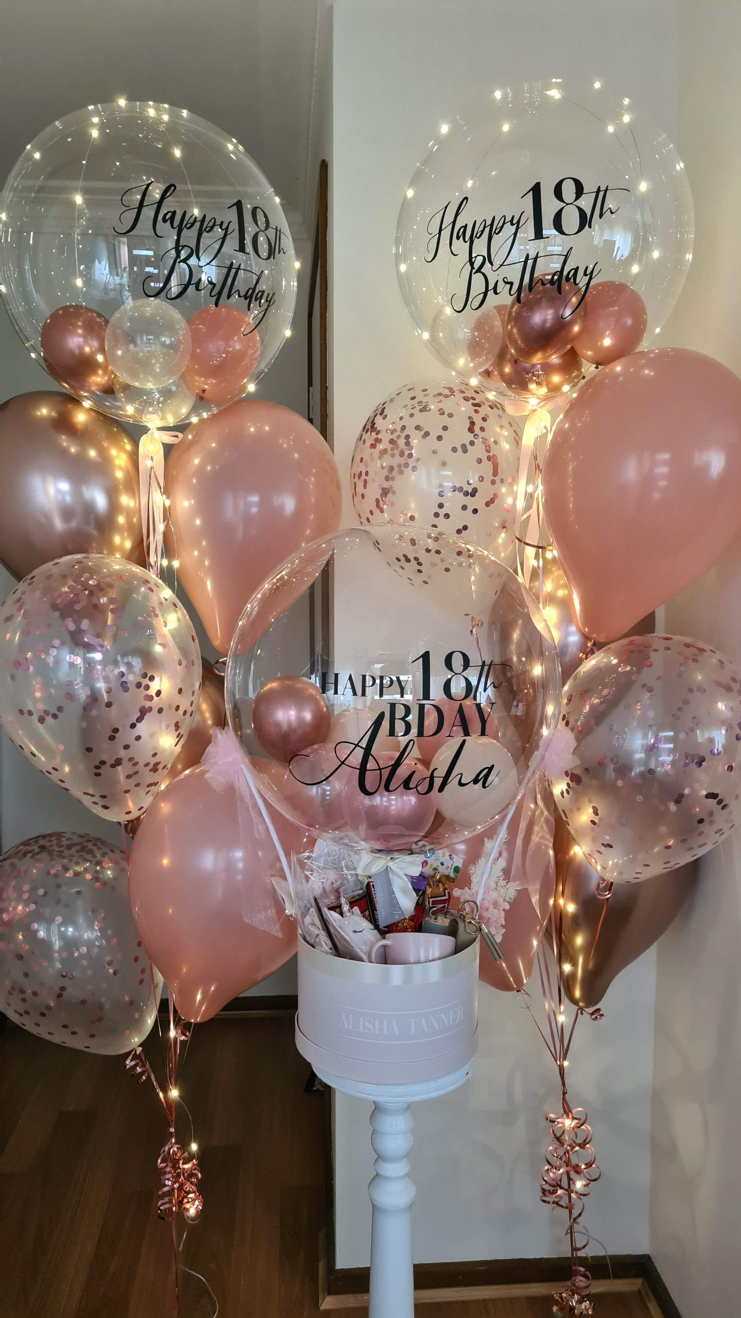 <Design Your Own> Helium Balloons Stacker Bouquet