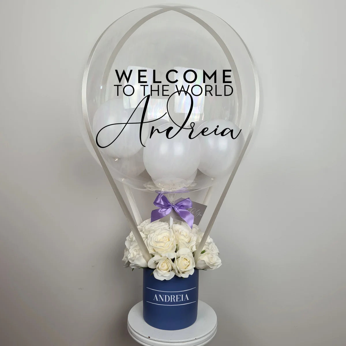 Eternal Pot | Faux Flowers - Eternal White