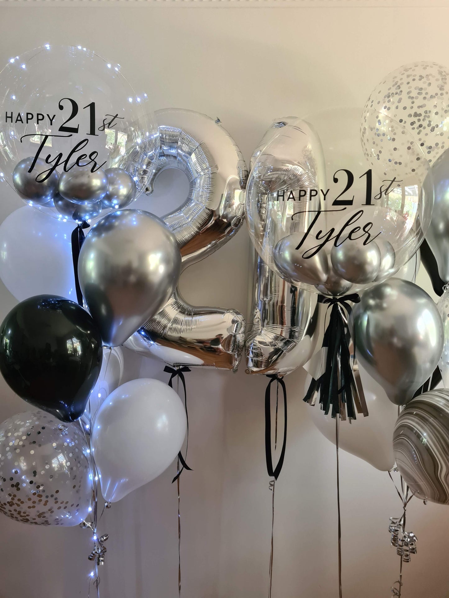 <Design Your Own> Helium Balloons Stacker Bouquet