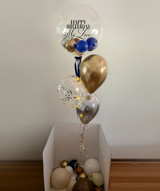 <Design Your Own> Helium Balloons SURPRISE Box